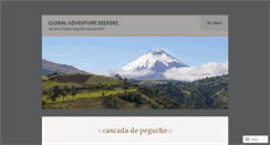 Desktop Screenshot of globaladventureseekers.com